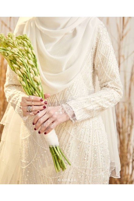 CALLANDRA DRESS OFFWHITE